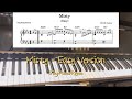 TinyPianoRoom Misty Easy Version Sheet Music