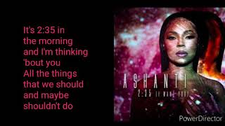 Download lagu Ashanti - 235 (I want you) W/Lyrics mp3