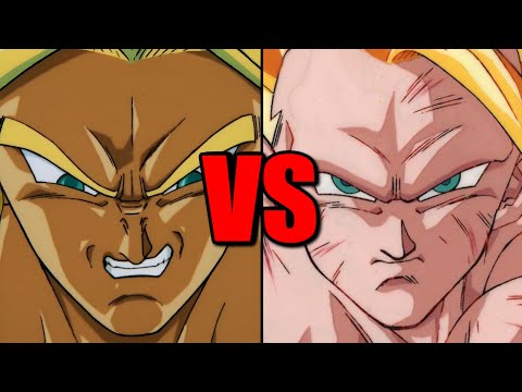 Broly VS SSJ3 Goku