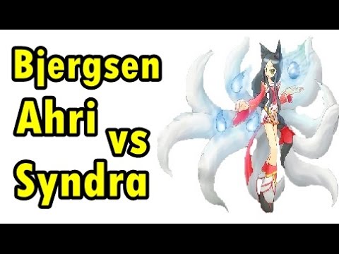 LOL Pro - Bjergsen Ahri vs Syndra - Korea SoloQ