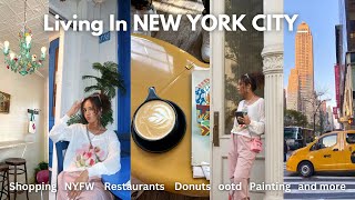 I quit my job…already, fun day in the city, NYFW,Royal's stressful day//Living in NYC