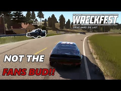 Bud crashes into some spectators! Wreckfest Ep83 online multiplayer PC - Xbox - PS4