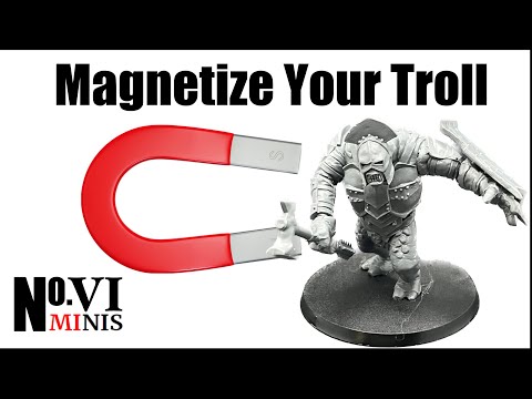 Magnetize the Troll from the Battle of Osgiliath Boxed Set