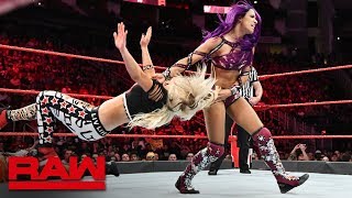 Sasha Banks, Ember Moon &amp; Alexa Bliss vs. The Riott Squad: Raw, June 4, 2018