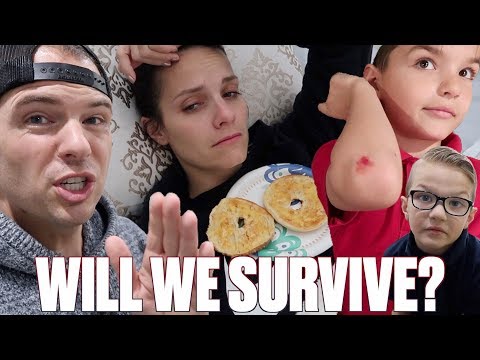 WHAT HAPPENS WHEN MOM GETS SICK | 24 HOURS WITH NO MOM Video