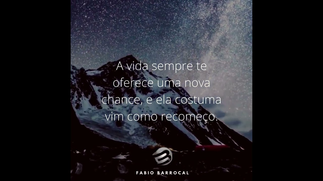 Reflexão | A vida sempre te oferece uma nova chance e ela costuma vim como recomeço.