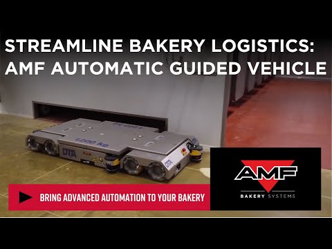 Streamlining Bakery Automation and Logistics with AMF Automatic Guided Vehicle