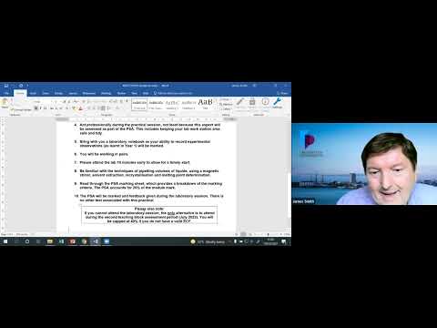 M22179 Practical Skills Assessment Introduction Lab Prep Video