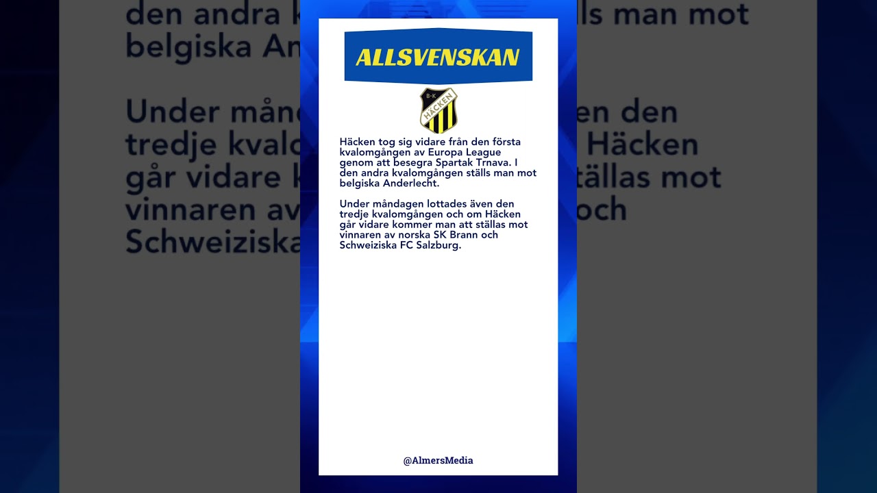 #Fotboll #Allsvenskan #AIK