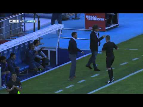 Goal of Colunga (1-0) Getafe CF - Málaga CF - HD