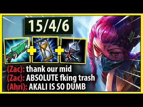 They TRIED To COUNTER my Rank 1 Akali Mid...So I Countered THEM Instead ;) - League of Legends