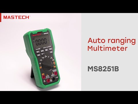 MASTECH Auto Ranging Multimeter MS8251B
