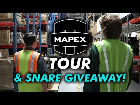 Mapex Tour + Snare Giveaway!