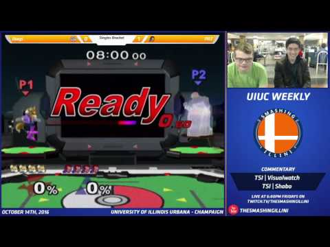 [Smashing Illini Weekly] Deegs (ICs, Fox) vs. PRZ (Ganondorf) SSBM Singles