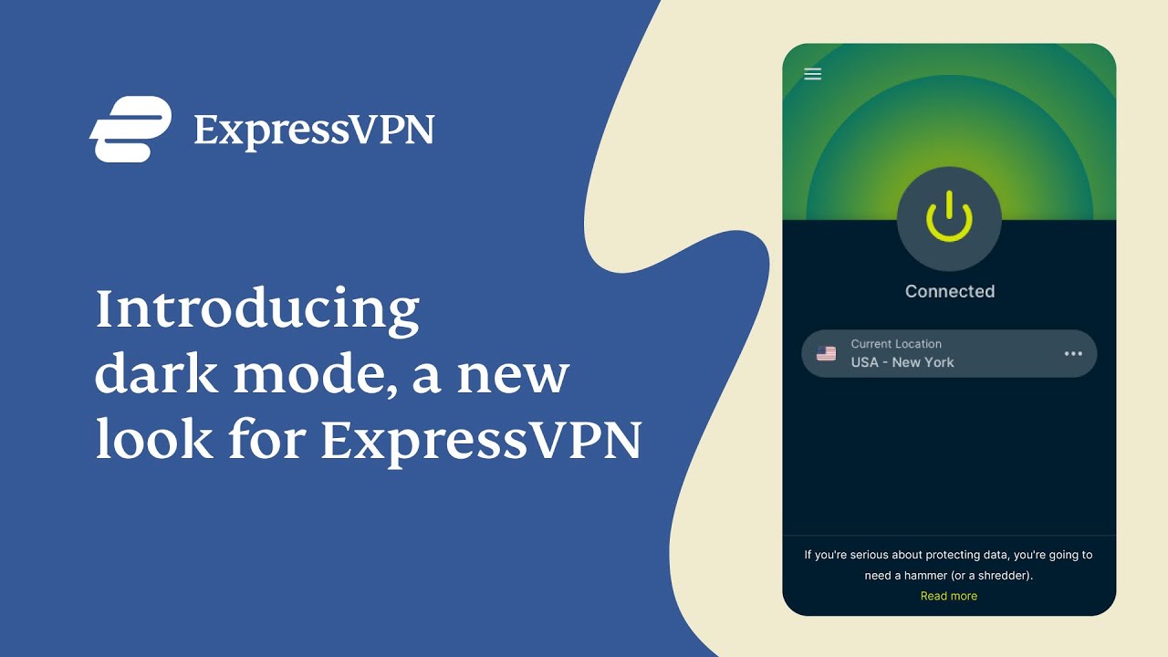 Темный режим для браузерных расширений ExpressVPN