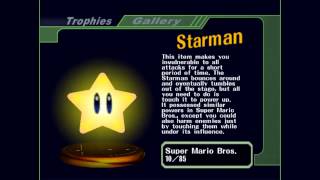 Super Smash Bros. Melee - All 293 Trophies (HD)