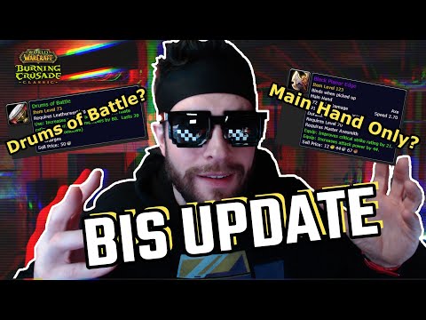 TBC Enhance Shaman Phase 1 BIS UPDATE