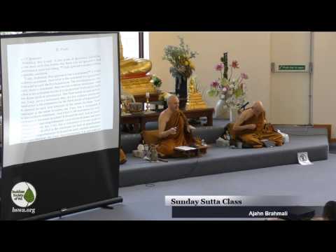 AN10.61 Avijja Sutta - Ignorance (part two) | Ajahn Brahmali | 11 December 2016