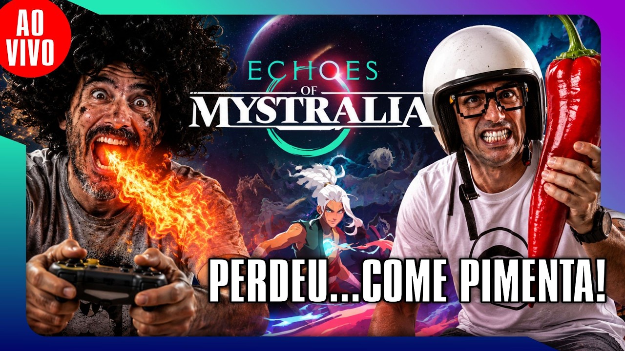 🎮🚨🌶️ 19h AO VIVO - PERDEU COME PIMENTA NO LANÇAMENTO Echoes of Mystralia #echoesofmystralia