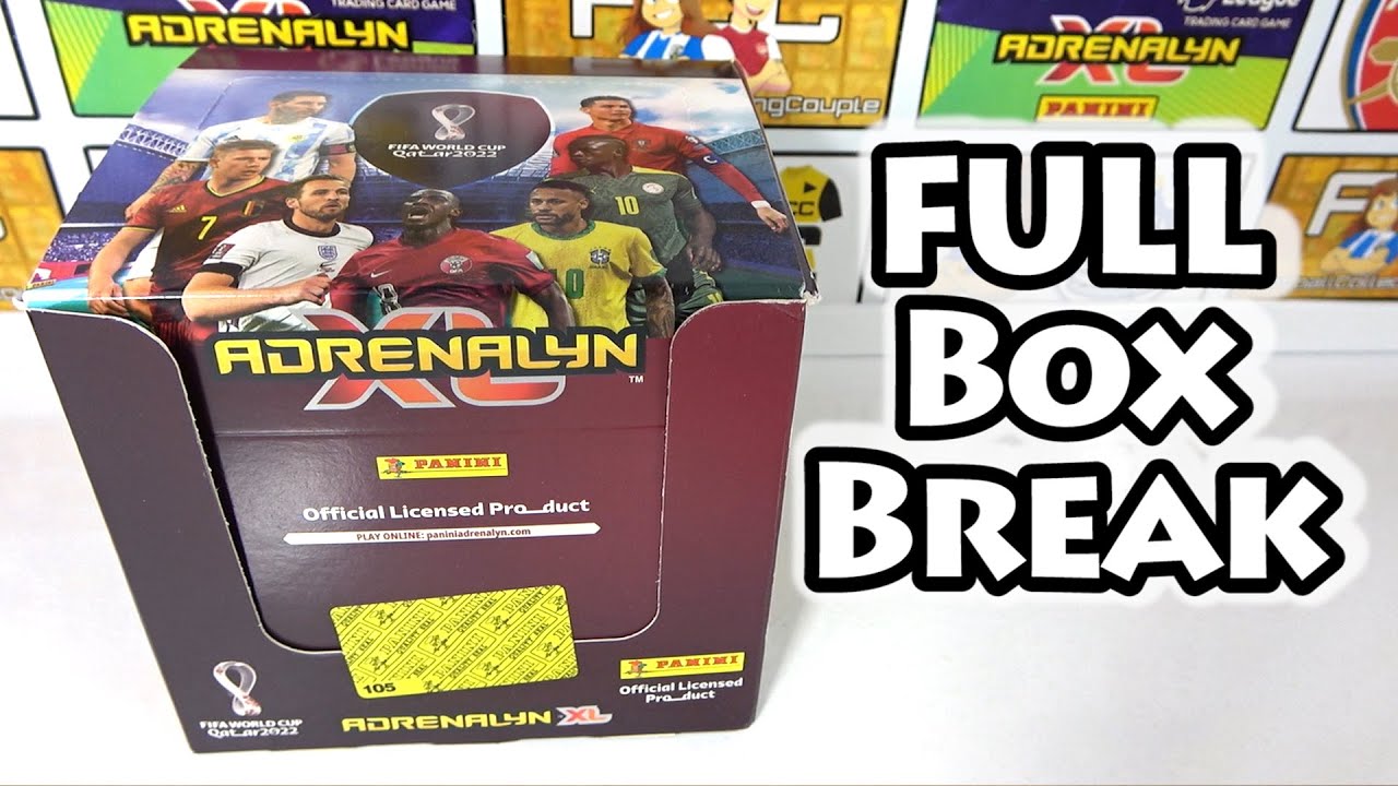 WORLD CUP 2022 ADRENALYN XL Full Box Opening | 50 Pack Box Break | Top Masters & Invincible