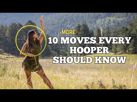 10 EASY BEGINNER HULA HOOP TRICKS
