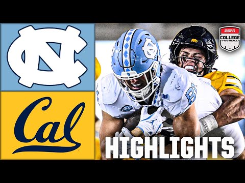 North Carolina Tar Heels vs. California Golden Bears | Full Game Highlights | ESPN CFB