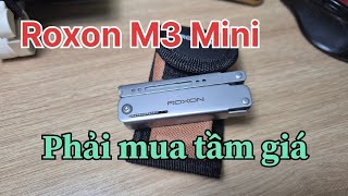 Roxon M3 mini. Dụng cụ sinh tồn đáng mua.