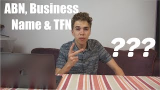 APPLYING FOR AN ABN & BUSINESS NAME!