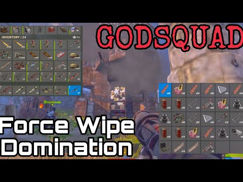 MY GODSQUAD TAKES ON FORCE WIPE ( 1 of 2 )