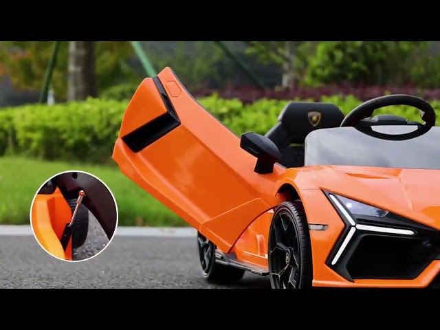 سيارة كهربائية للأطفال لامبورغيني 12 فولت مع مصابي...