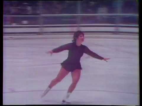 Zsuzsa Almássy at the 1972 Olympics with Eva Pawlik at the microphone