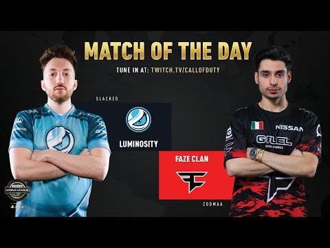 Luminosity Gaming vs FaZe Clan | CWL Pro League 2019 | Division A | Week 7 | Day 2