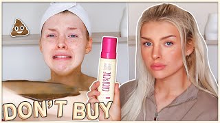 COCO & EVE SUNNY HONEY ULTRA DARK TANNING FOAM | DON'T BUY UNTIL YOU'VE WATCHED | IS IT WORTH IT?