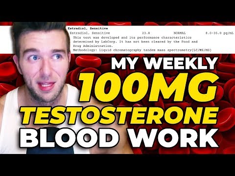 My Blood Work On 100 MG Testosterone Per Week (With Accurate LC/MS-MS)