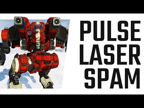 Medium Pulse Laser Spam Cougar - Mechwarrior Online The Daily Dose #584