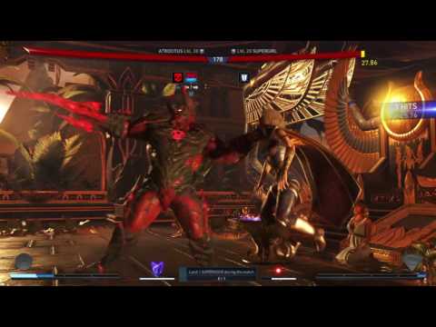 Atrocitus vs Supergirl