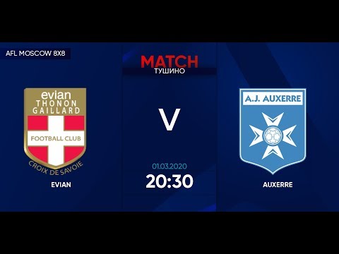 AFL20. France. Ligue 2. Day 1. Evian  - Auxerre