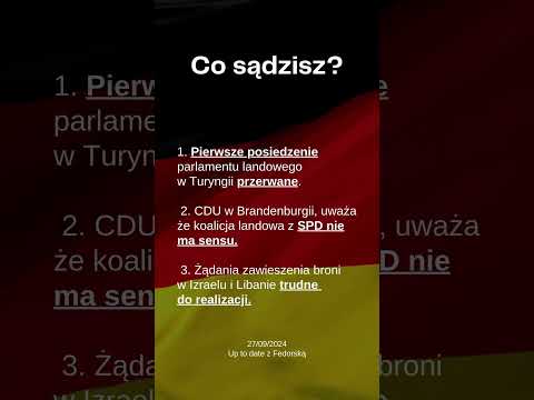 Up to date z Fedorską 27/09/2024