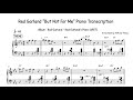 Red Garland "But Not For Me" Piano Transcription