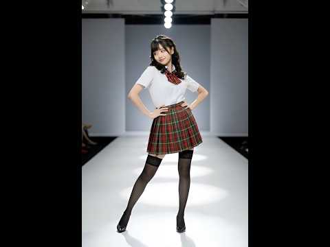 Runway Look: Stylish School Uniform Girl