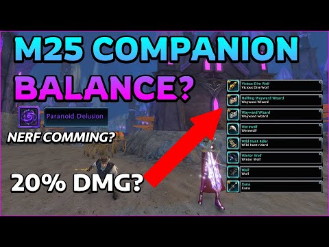 BUFFING All Companions Damage (UP to 20%) Save Your AD NOTHING Is BEST Yet - Neverwinter Preview M25