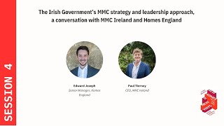 Session 4: The Irish Government’s MMC strategy and approach, with MMC 