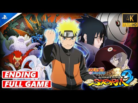 NARUTO ULTIMATE NINJA STORM 3: The Complete Walkthrough ENDING (FULL GAME) 4K