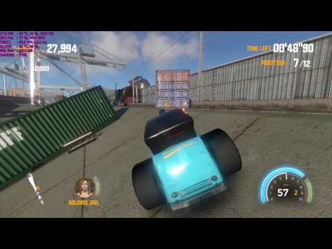 FlatOut 4: Total Insanity [FlatOut Mode] Playthrough Part 37 - "Carnage - Industrial City"