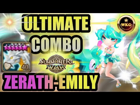 ULTIMATE COMBO ZERATH-EMILY - Summoners War