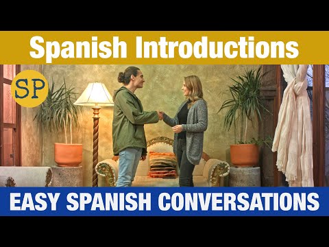 Spanish Introductions and Greetings | Easy Spanish Conversations | Spanish Playground