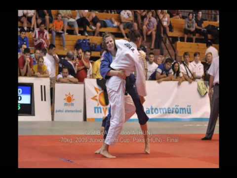 Judo 2009 Paks -70kg Graf B (AUT) - Joó A (HUN) - Final - Junior Atom Cup
