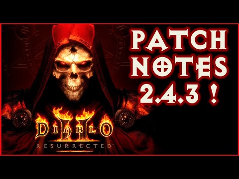 D2R 2.4.3 Patch Notes Whirlwind Buff ? 50% MF Weekend Bonus!