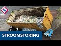 Gevolgen van de stroomstoring: eten weggooien en een zwemverbod - OMROEP WEST