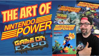 The Art Of Nintendo Power At Game On Expo 2023! AMAZING!